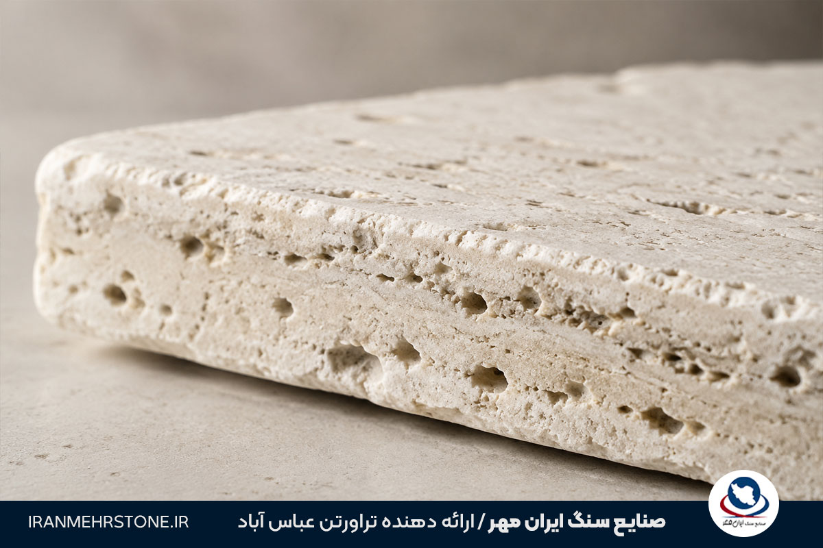 سنگ تراورتن سفید