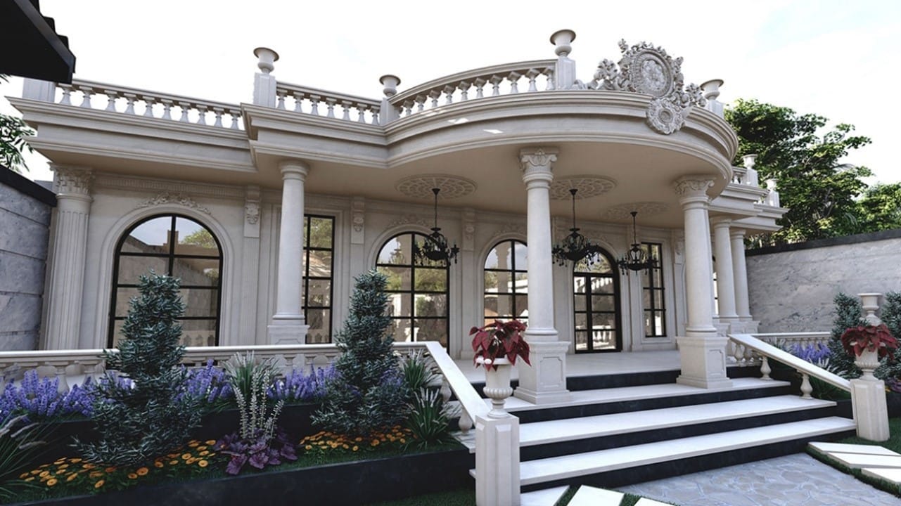 تراورتن نمای رومی