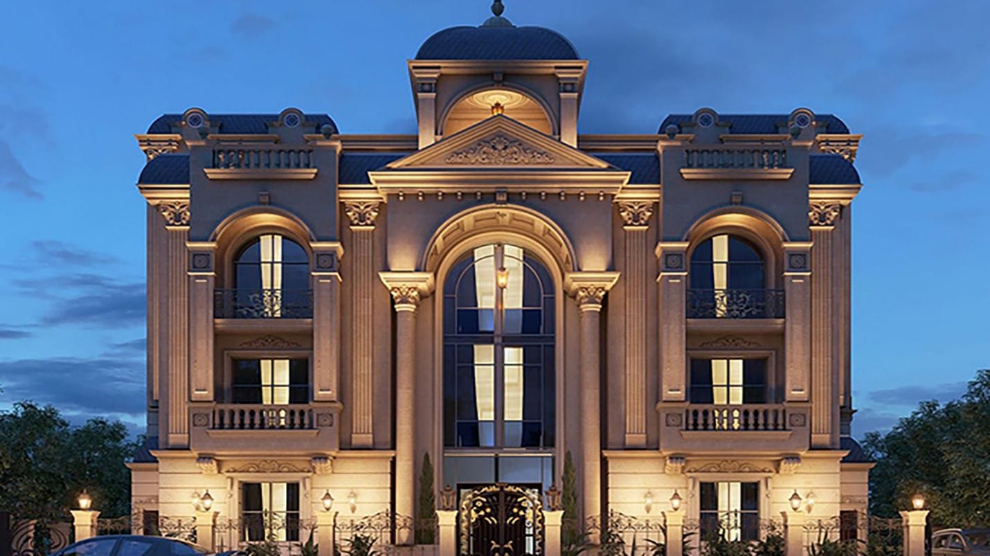 نحوه اجرای نمای رومی