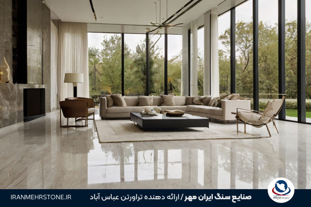 سرامیک طرح سنگ عباس آباد