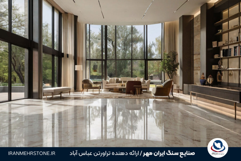 سرامیک طرح سنگ عباس آباد