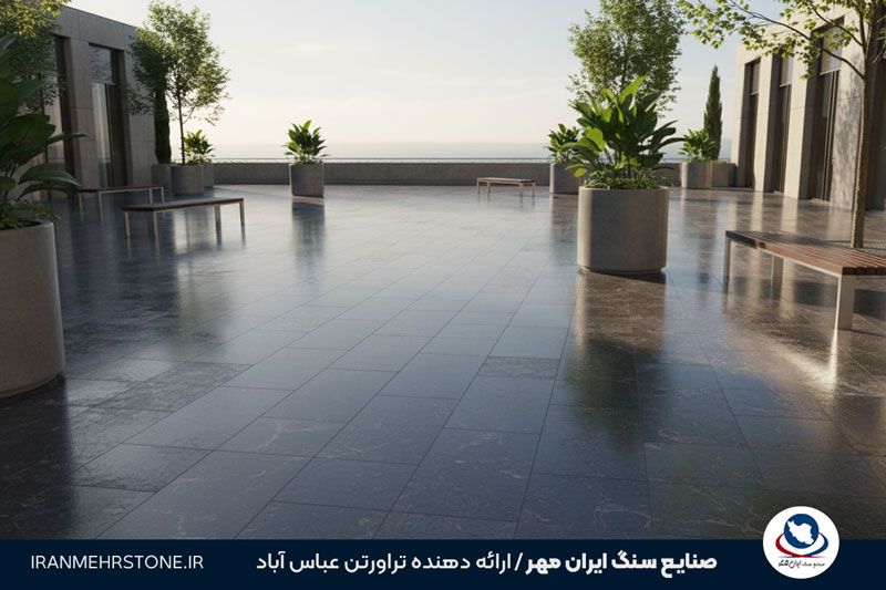 سنگ مناسب محوطه و حیاط