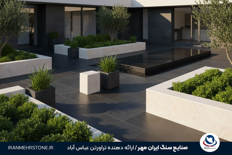 سنگ مناسب محوطه و حیاط