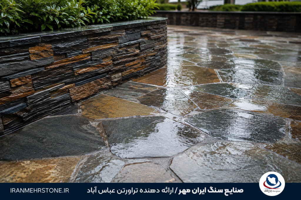 بهترین سنگ برای مناطق بارانی