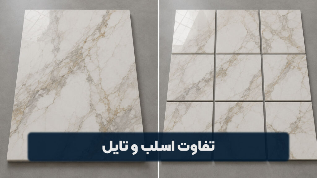 تفاوت اسلب و تایل