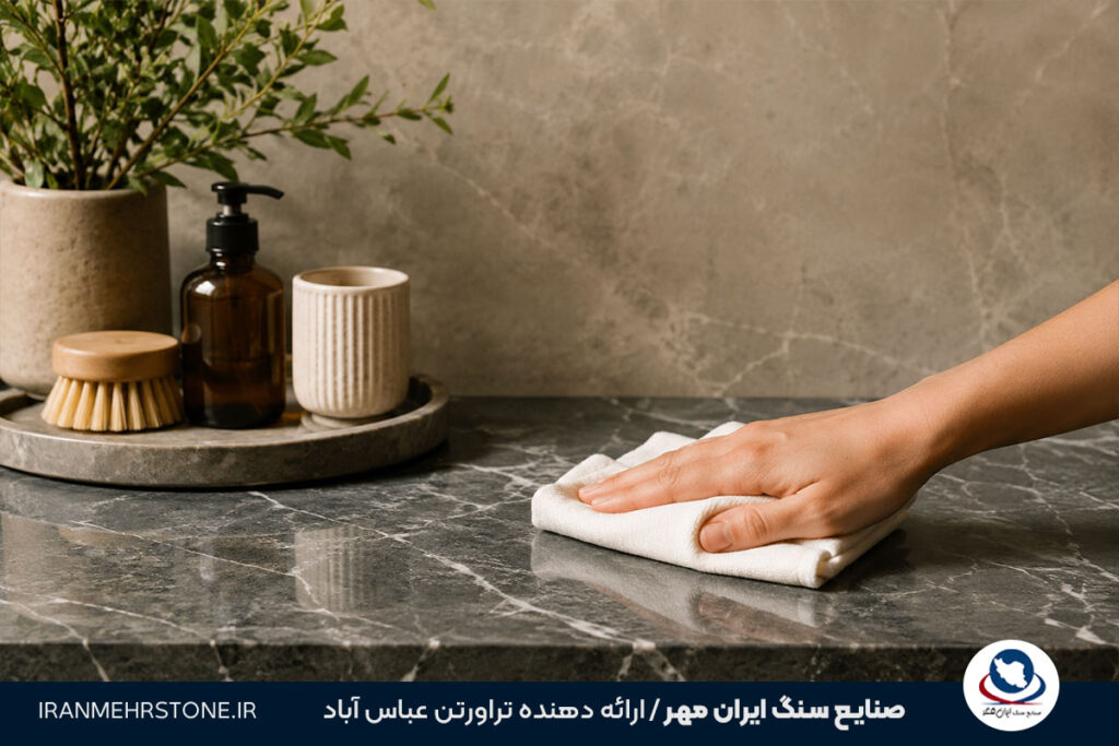 نگهداری سنگ طبیعی