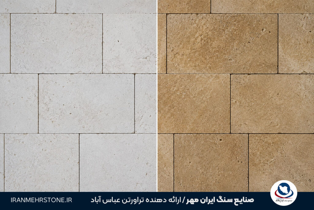 تغییر رنگ سنگ
