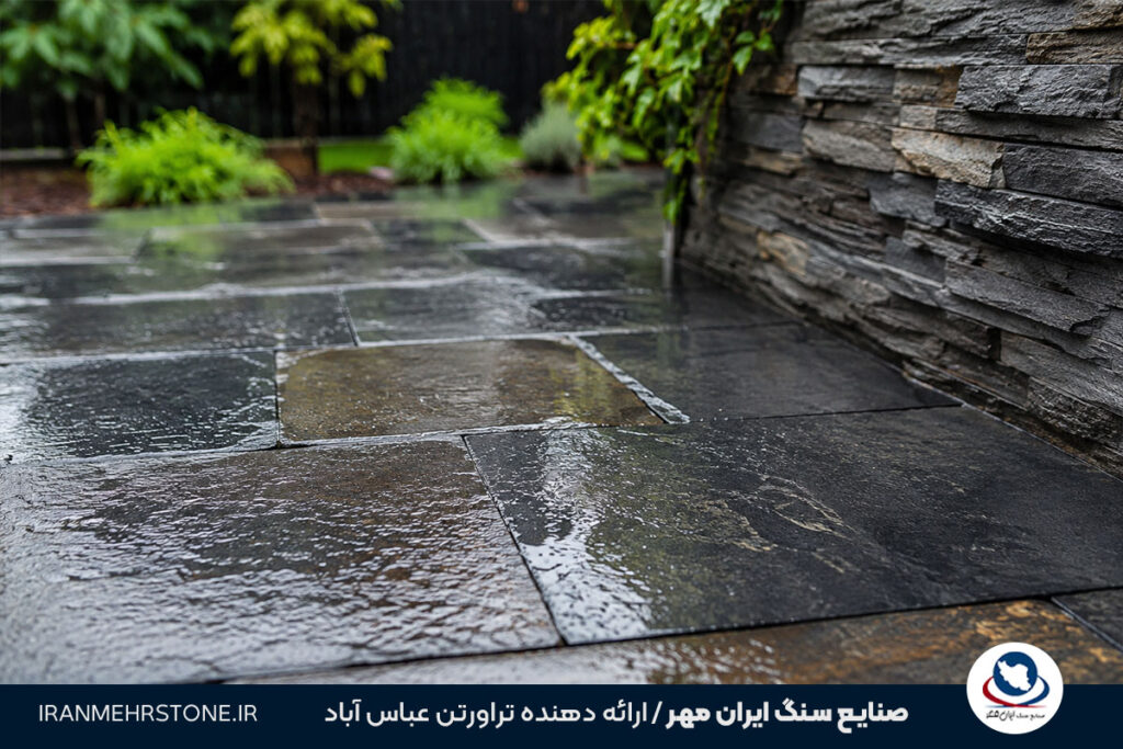 بهترین سنگ برای مناطق بارانی