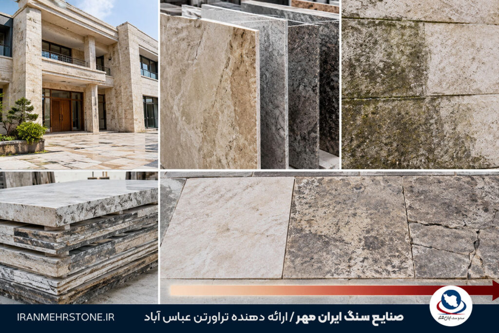 عمر مفید سنگ ساختمانی