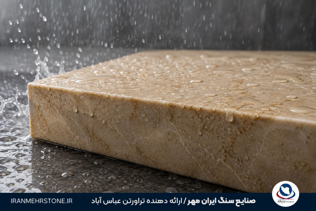 دوام سنگ در برابر رطوبت