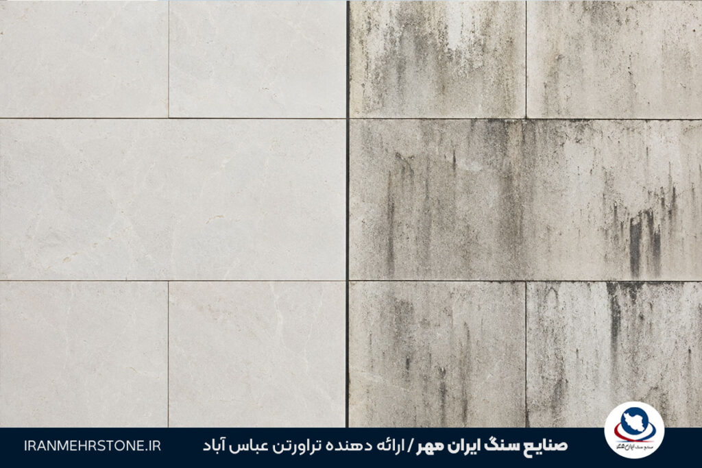 دوام سنگ در برابر آلودگی